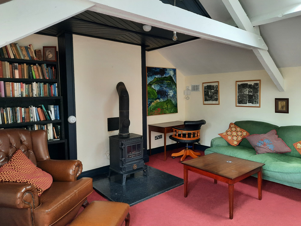 A sitting room in one of our self-catering cottages - the writing desk is out of view